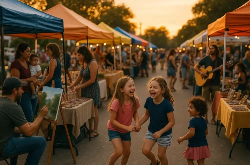 Community impact events bring Michigan vendors and families together at a local market