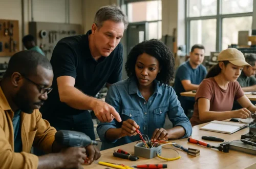 Michigan CTE grants support students in a career technical classroom